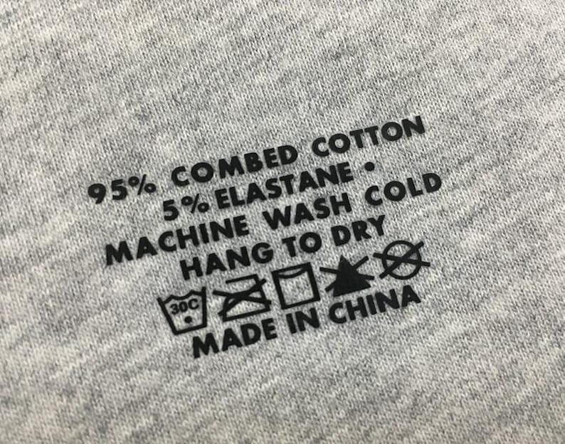 tagless shirt labels