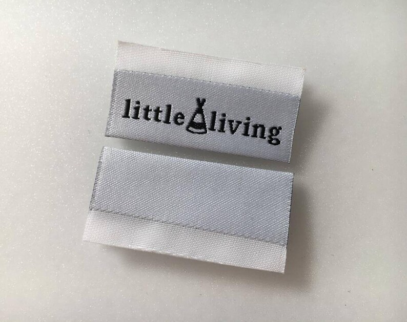 1000 Custom Clothes Labels Label Clothes Clothing Name Tags Etsy