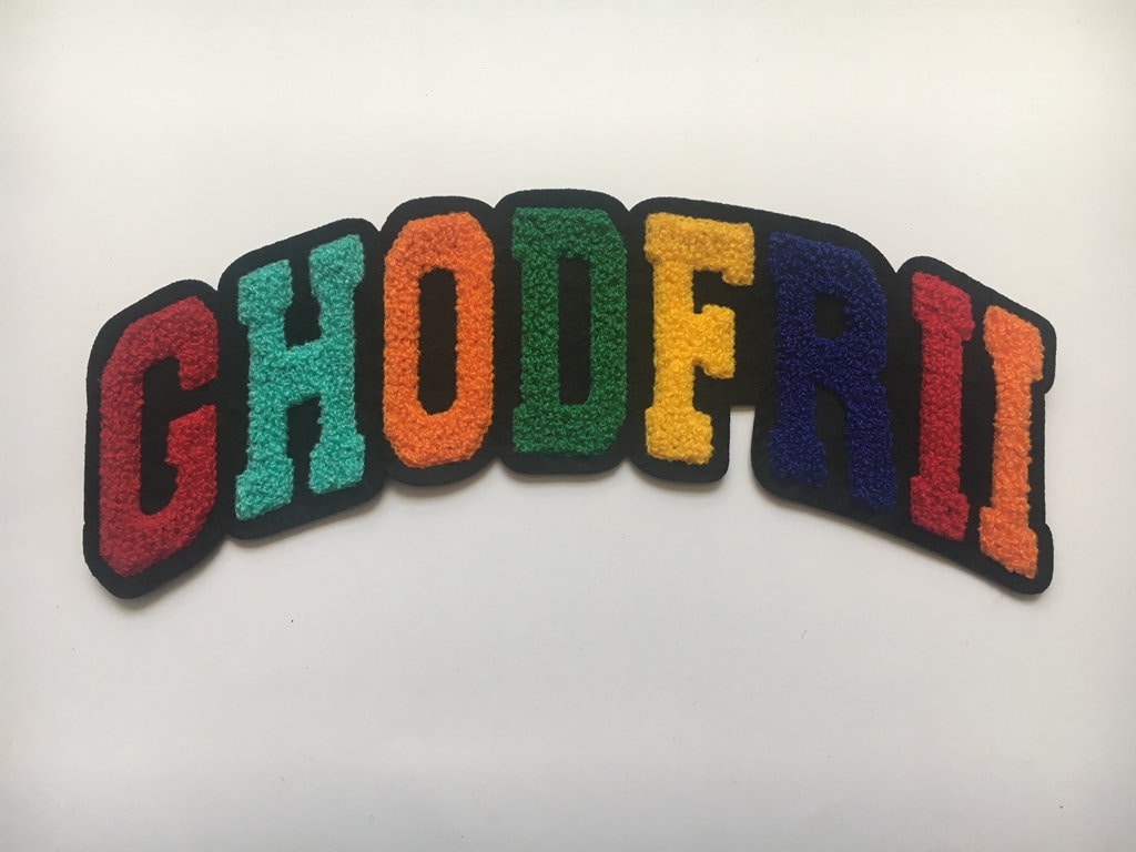 Wholesale custom letter jacket patches For Custom Made Clothes 