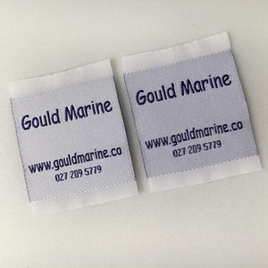 300 Custom clothing labels, labels for clothes, garment label, logo label, woven sew in labels, brand fabric tags, fashion neck labels