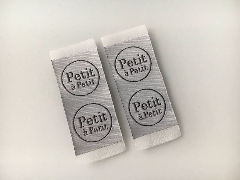 1000 Custom Clothes Labels Label Clothes Clothing Name Tags Etsy