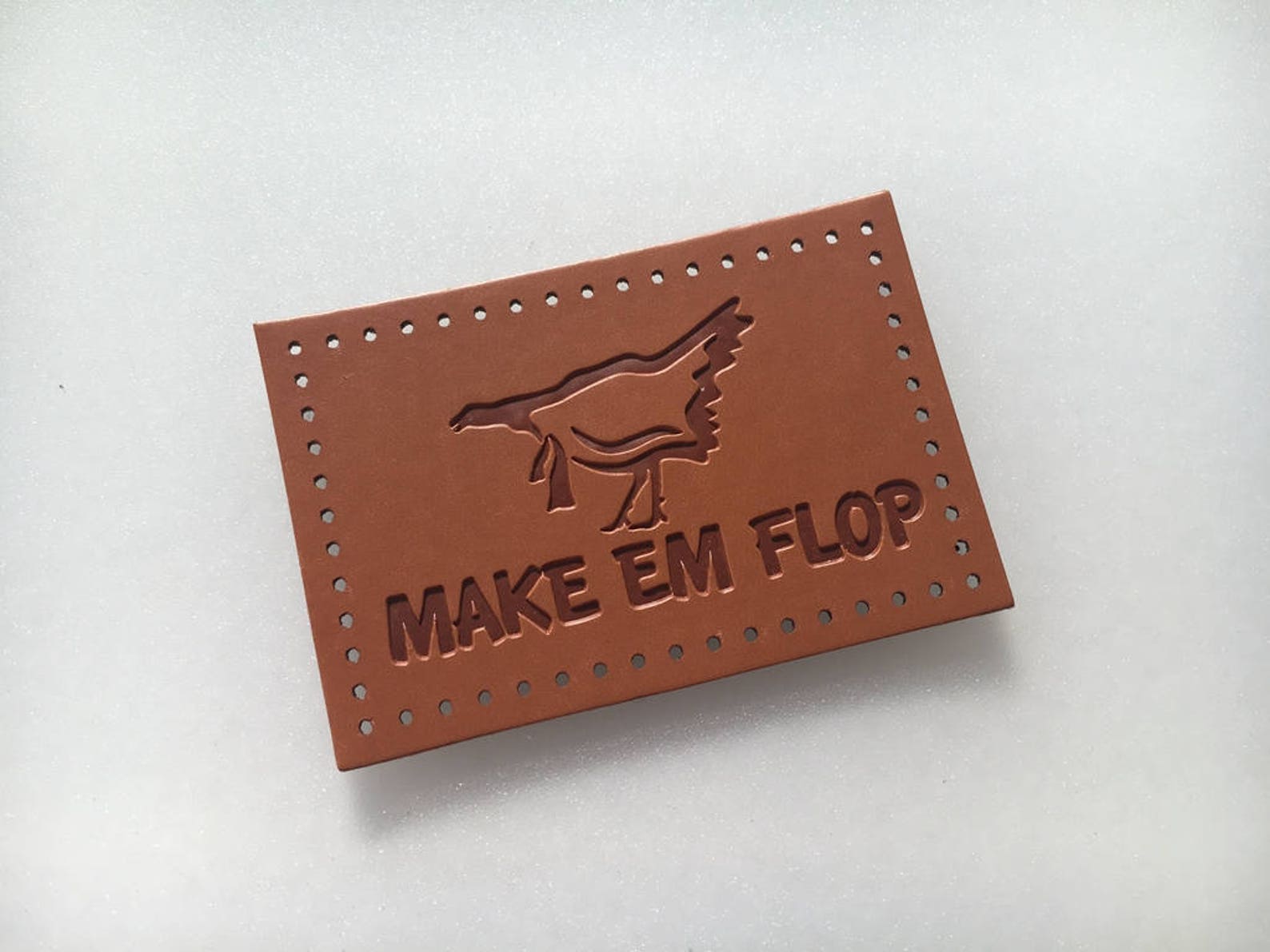 300 Custom faux leather labels faux leather label square Etsy