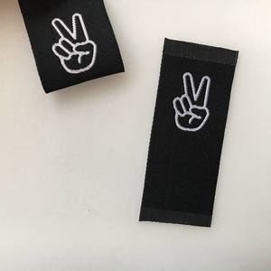 500 Custom labels for clothing, label clothes, tag clothing, shirt labels, fabric logo, cloth tags, sewing labels custom, damask woven label