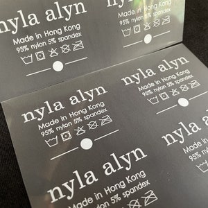 300 Heat transfer labels for garments, heat label, custom heat transfer tagless label, heat transfer labels for clothes, label heat transfer