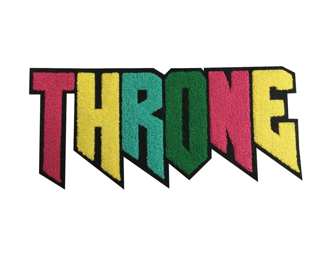 100 Chenille Chenille Back Names Custom Chenille Patches Etsy