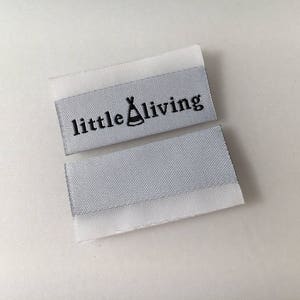 300 Custom sewing labels, logo label, clothing labels, tag logo, woven tags, clothing main labels, custom clothing labels sew on, tag logo