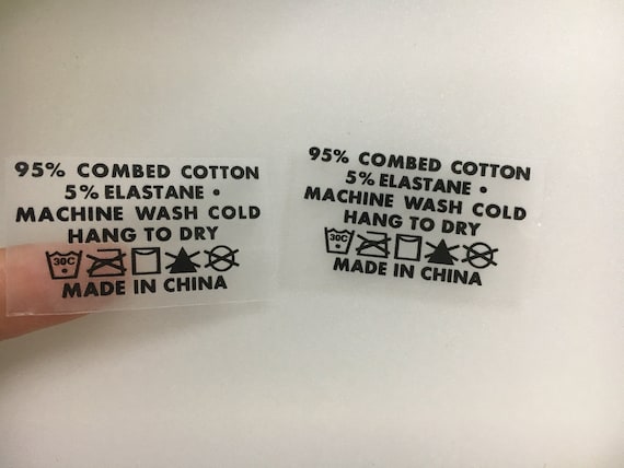 Custom Iron On Logo/Shirt Tag-High Quality HTV – Blanks by Amber