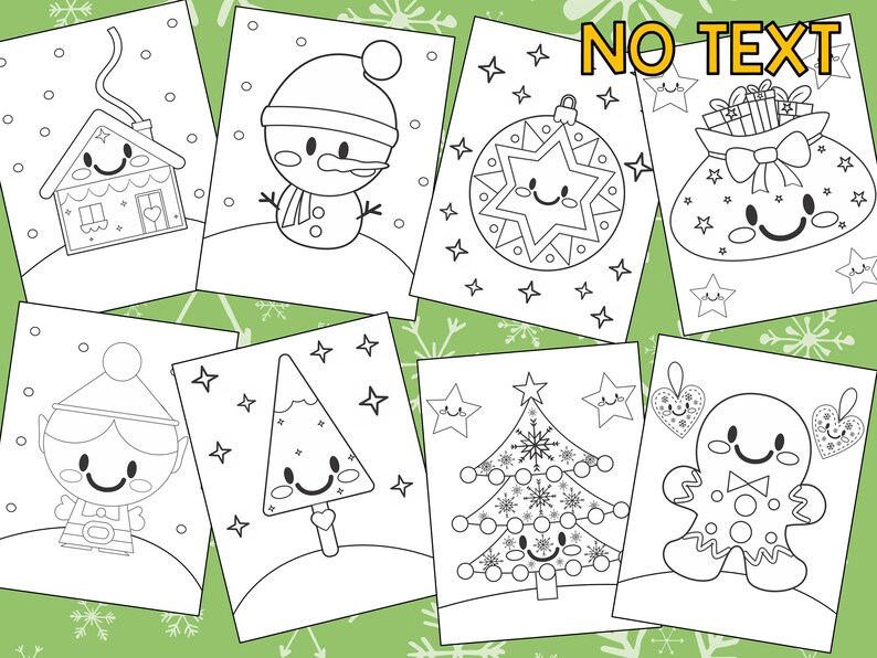 Download Christmas Coloring Book Pages The Crayon Crowd printable ...