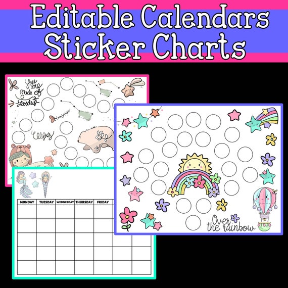 Classroom Sticker Chart