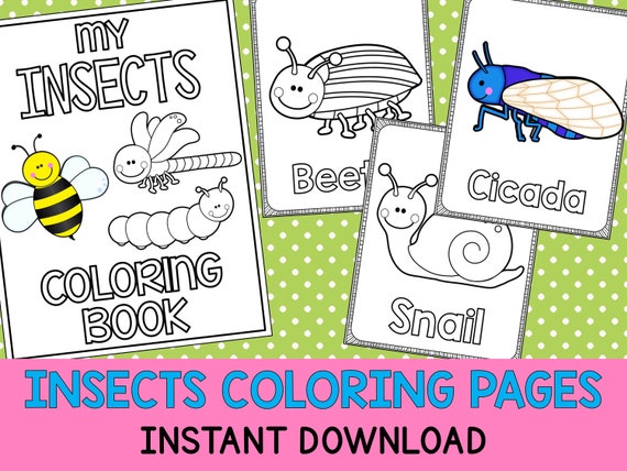 97 Coloring Book Pages Insects Images & Pictures In HD 97 Coloring Book Pages Insects Images & Pictures In HD