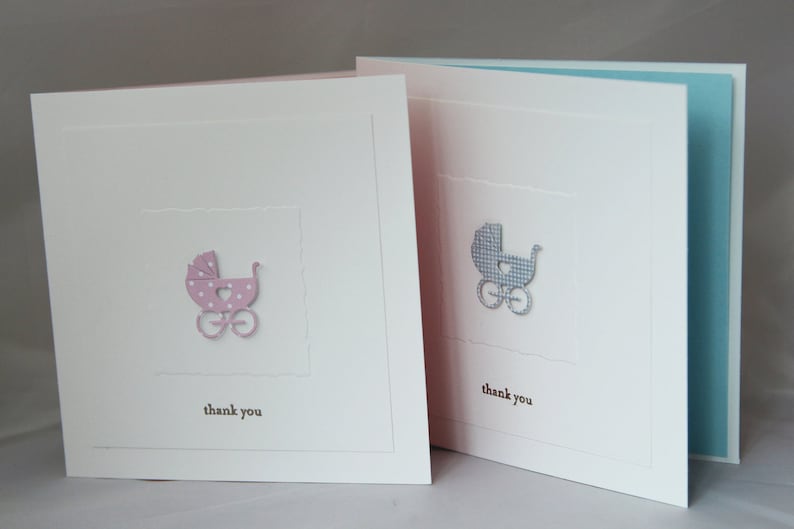 Baby showerBaby gift Thank You Cards.Pack of 8