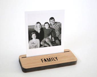 Photo Stands - Mini - Family - Display your Instagram photos, picture holder, photo frame
