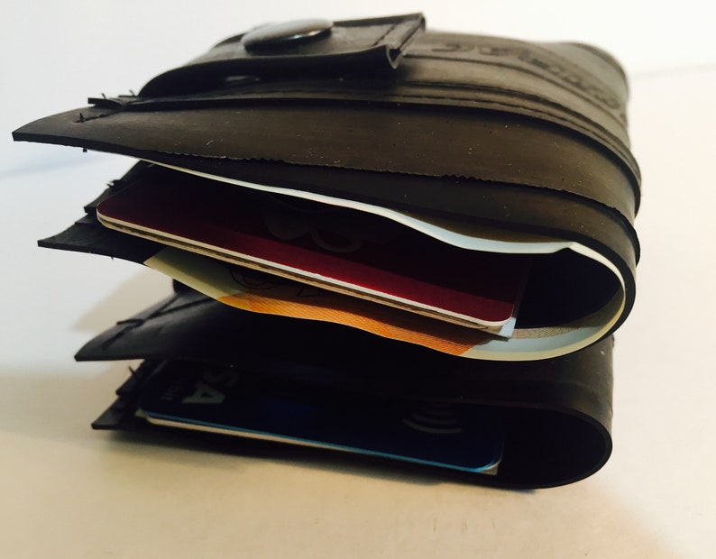 Inner Tube Wallet Mini Wallet Front Pocket Wallet Vegan Etsy UK