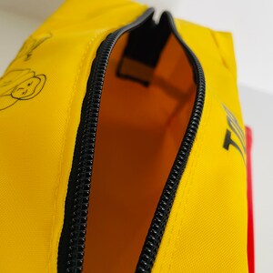 Life vest dopp, life vest washbag, yellow dopp, life jacket dopp, washbag, sponge bag, cosmetic bag, toiletry bag image 6