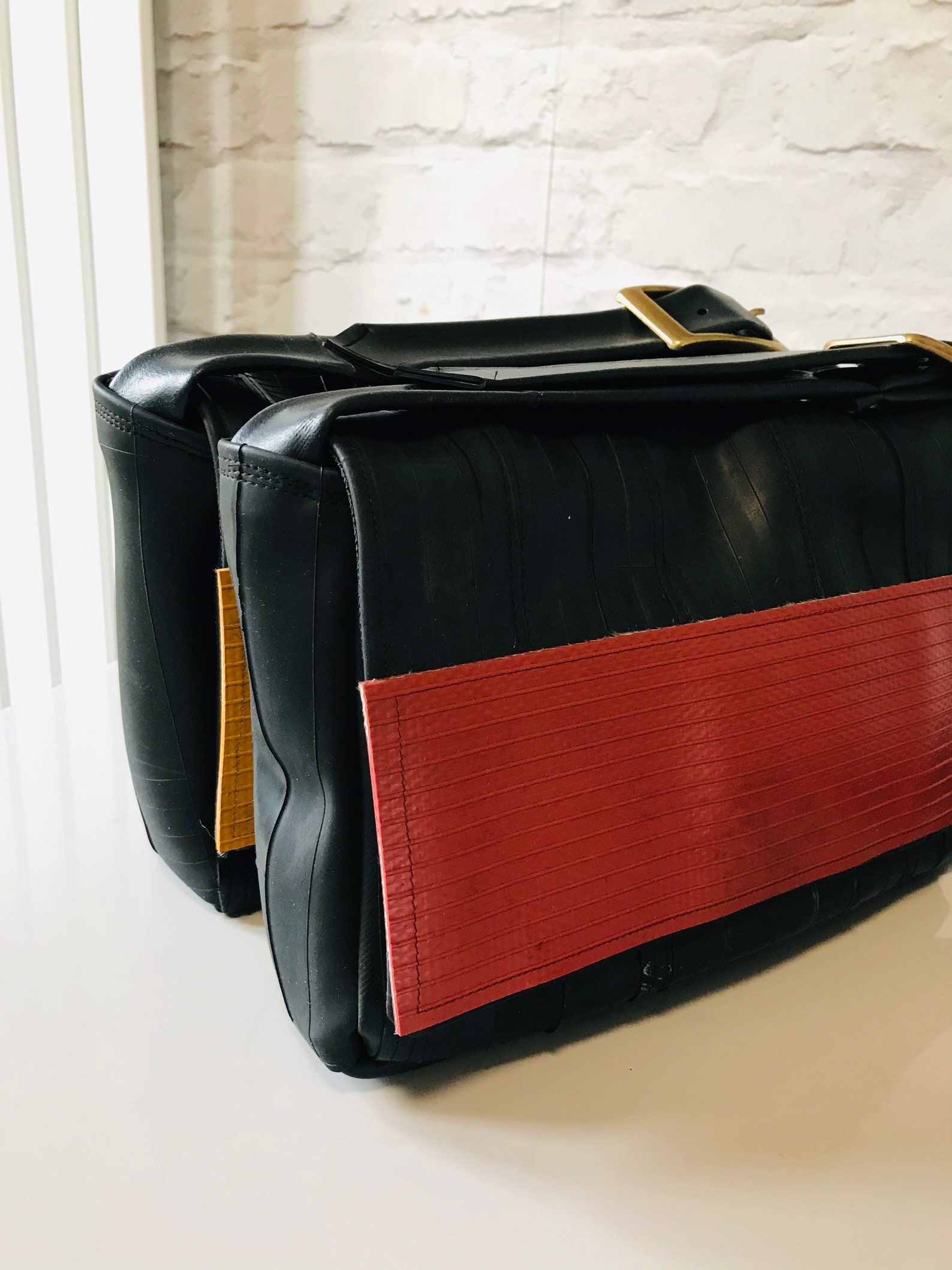 Fire hose bag fire hose handbag fire hose crossbody bag Etsy