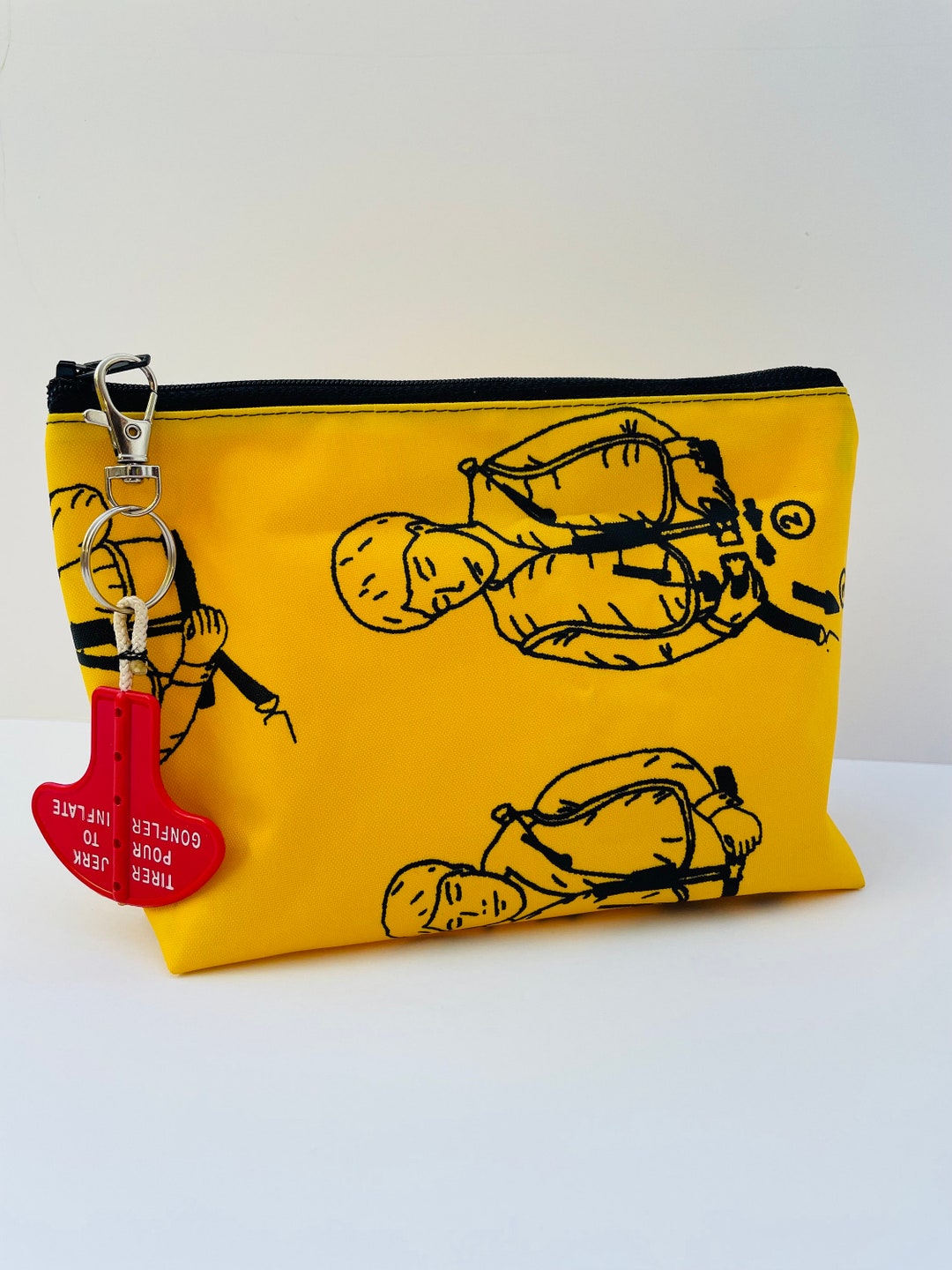 Life Vest Cosmetic Bag, Life Jacket Cosmetic Bag, Life Vest Bag, Life