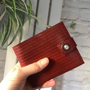 Cartera manguera contra incendios, para él, para el día del padre, cartera, para bomberos, para veganos, cartera ética, cartera reciclada,