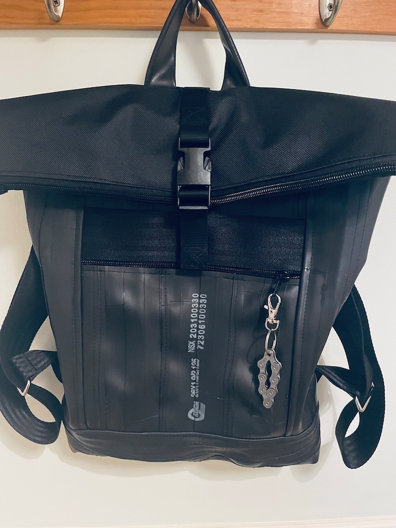 Keychain Inner Tube Inner Tube Roll Top Bag - Etsy