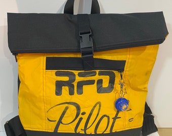 Light Aircraft Life Raft Canopy Roll Top Bag