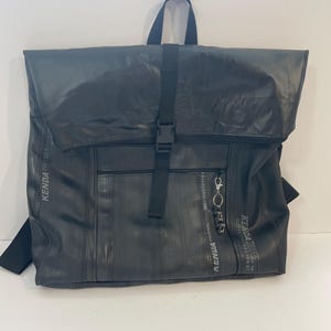 Inner tube roll top bag XL