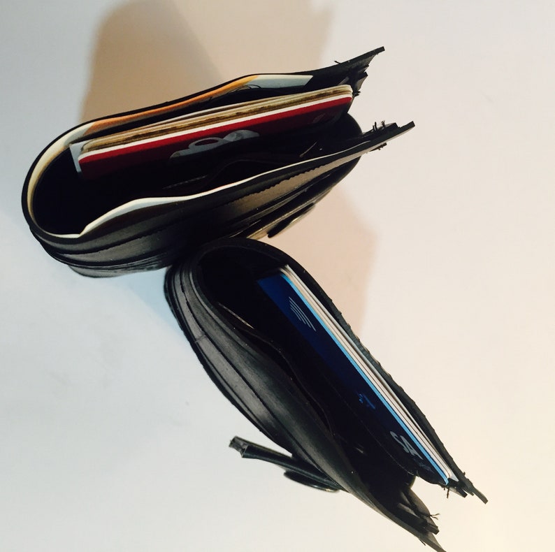 Inner Tube Wallet Mini Wallet Front Pocket Wallet Vegan Etsy UK