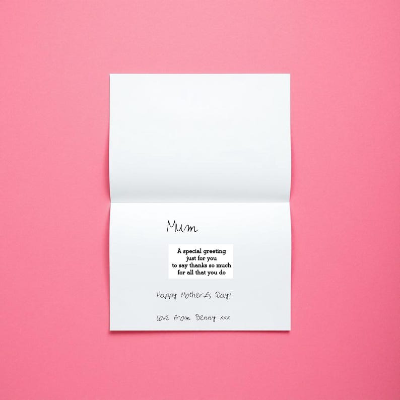 Mother's Day Card Inserts Digital Sheet, Mother's Day Sentiments ...