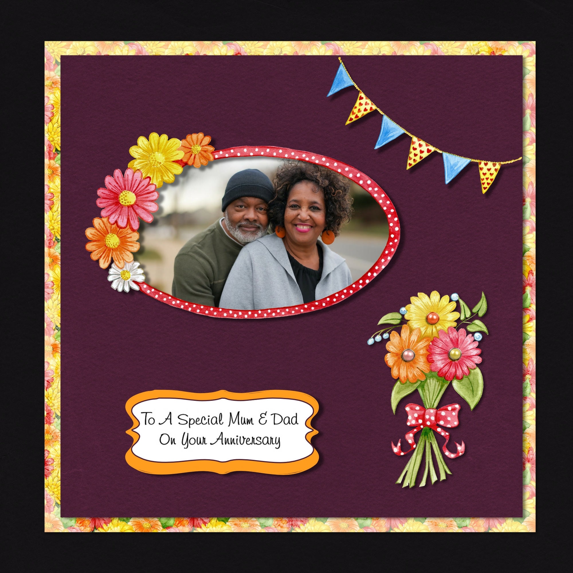 Anniversary Sentiments Digital Sheet, Printable Card Sentiments ...
