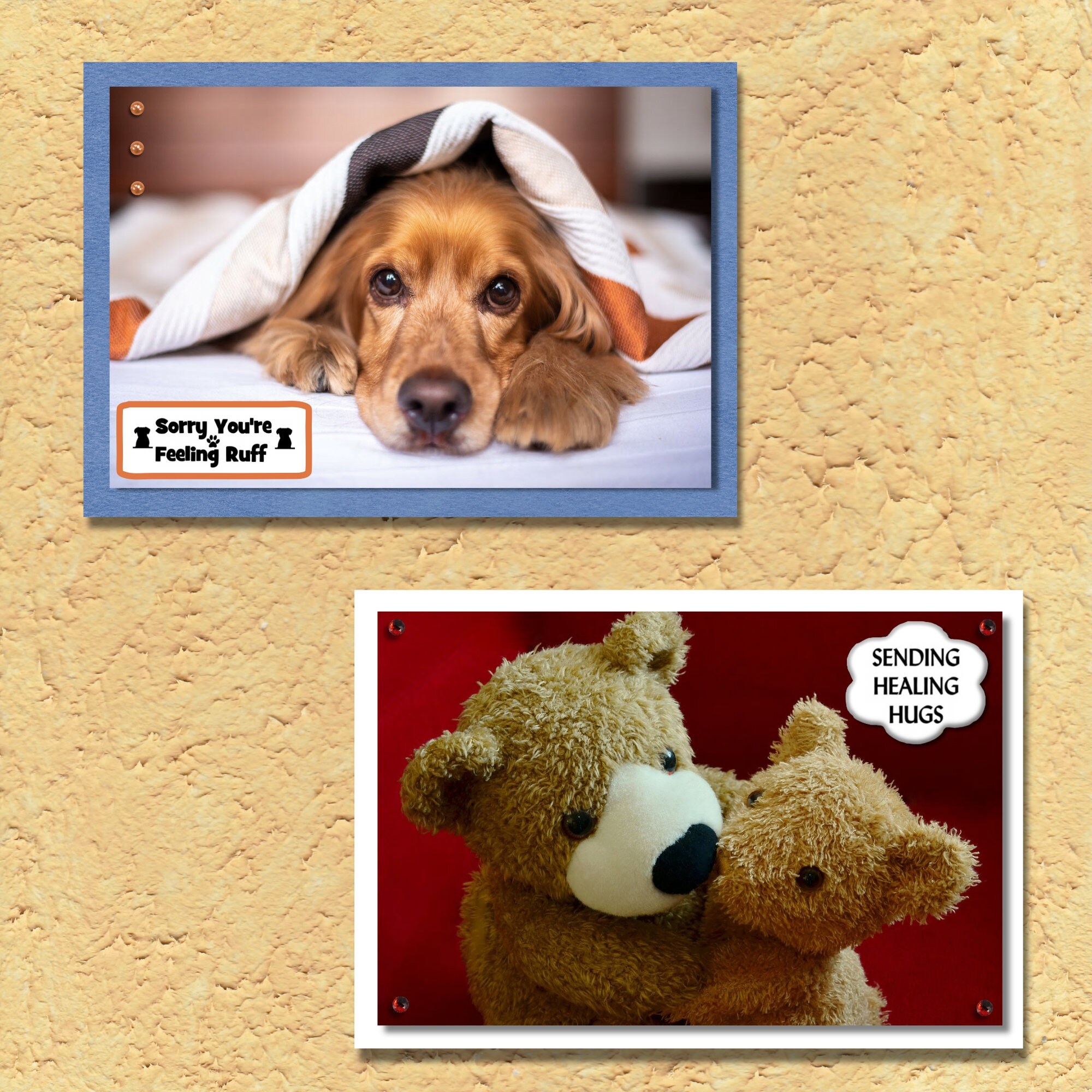 Get Well Sentiments Digital Sheet, Get Well Words and Phrases ...