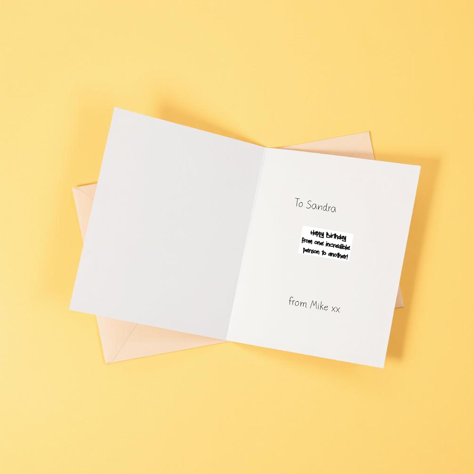 Birthday Card Inserts JPG Digital Sheet, Printable Card Insert Verses ...