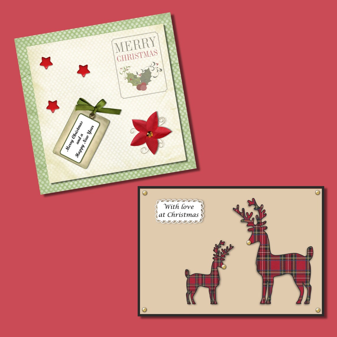 Christmas Sentiments Digital Sheet, Printable Festive Sentiments ...
