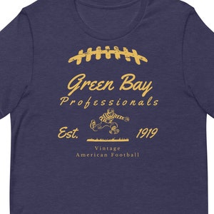Green Bay Professionals Football - Early Green Bay Packers NFL T Shirt - 1919