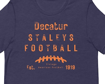 Decatur Staleys T-Shirt - Vintage Chicago Football Gift