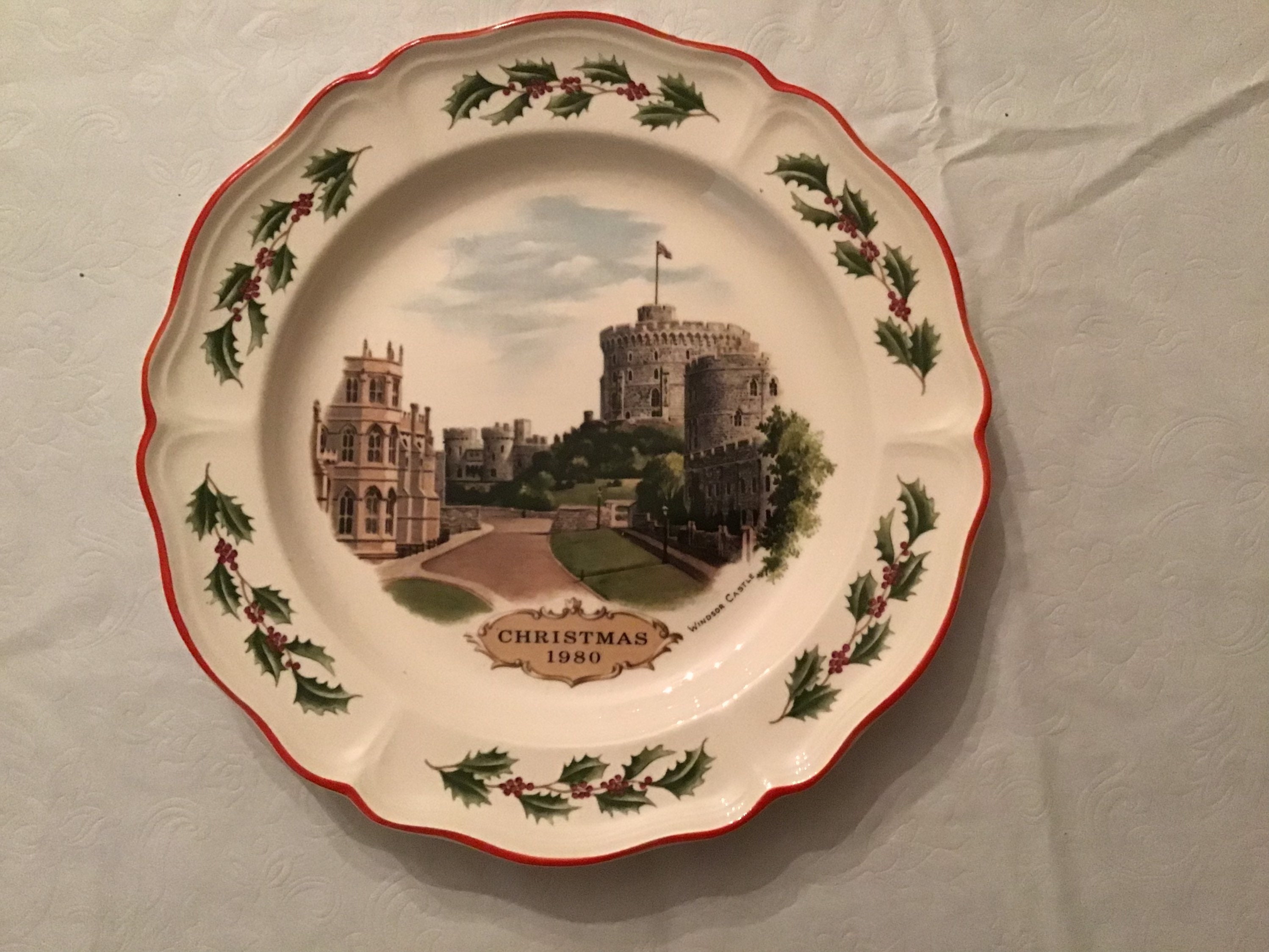 Wedgwood Queensware Christmas Plates Etsy