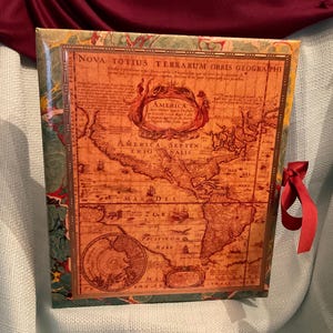 Hallmark Vinatge Photo Album - “Nova Totius Terris Terrarium Obis Geographica.”