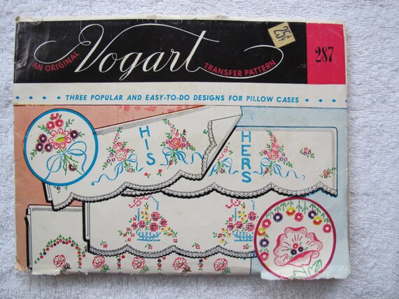 Vogart 287 Transfer Pattern Pillow Vogart 287 Transfer Pattern Pillow