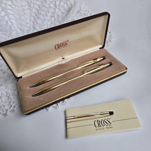 Cross Pen Gold Fill - Etsy