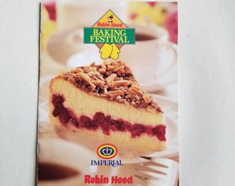 Robin Hood Baking Festival recipe booklet