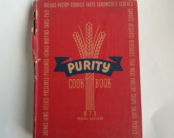 1945 Purity Cook Book / Vintage Purity Flour cookbook