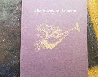 The Savoy of London by Lucius Beebe / illustrated by Ronald Searle / 1963 first edition
