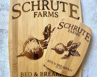 The Office, Schrute Farms Bamboo Cutting Board