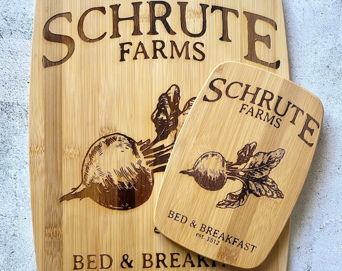 The Office, Schrute Farms Bamboo Cutting Board