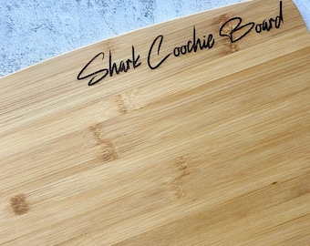 Shark Coochie Bamboo Cutting Board