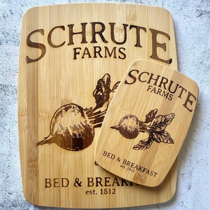 The Office, Schrute Farms Bamboo Cutting Board