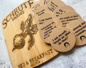 Lrg Dwight Schrute Gift Set, The Office Themed