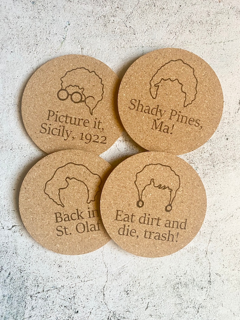 WarAndPieces Golden Girls Coaster