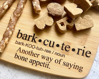 Barkcuterie Bone Appetit Bamboo Cutting Board