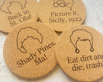 Golden Girls Coaster Set of Four