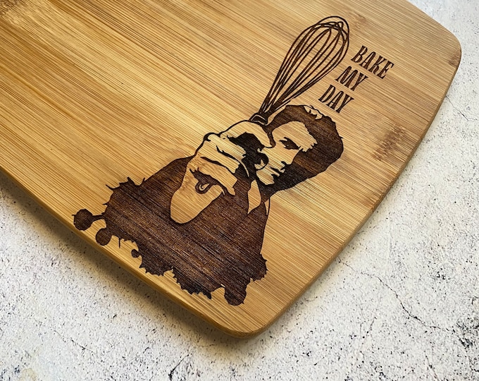 Bake My Day Bamboo Cutting Board, Clint Eastwood’s Dirty Harry