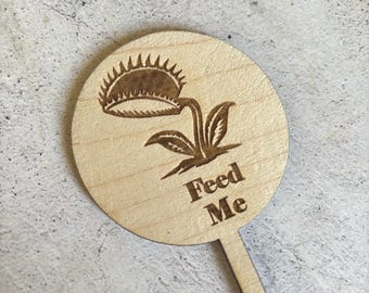 Little Shop of Horrors Feed Me Wood Plant Insert