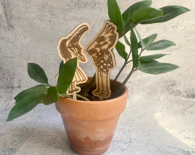Beetlejuice Plant Insert Set or Beetlejuice Cake Topper Set